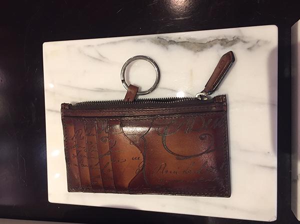 ベルルッティ Koa Maxi Leather Zipped Card Holder 9040810